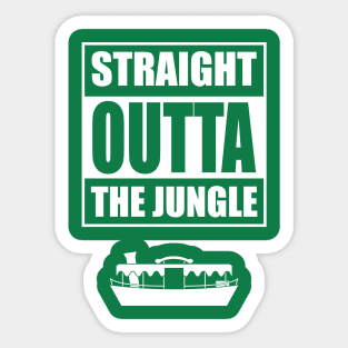 Straight outta the Jungle Sticker